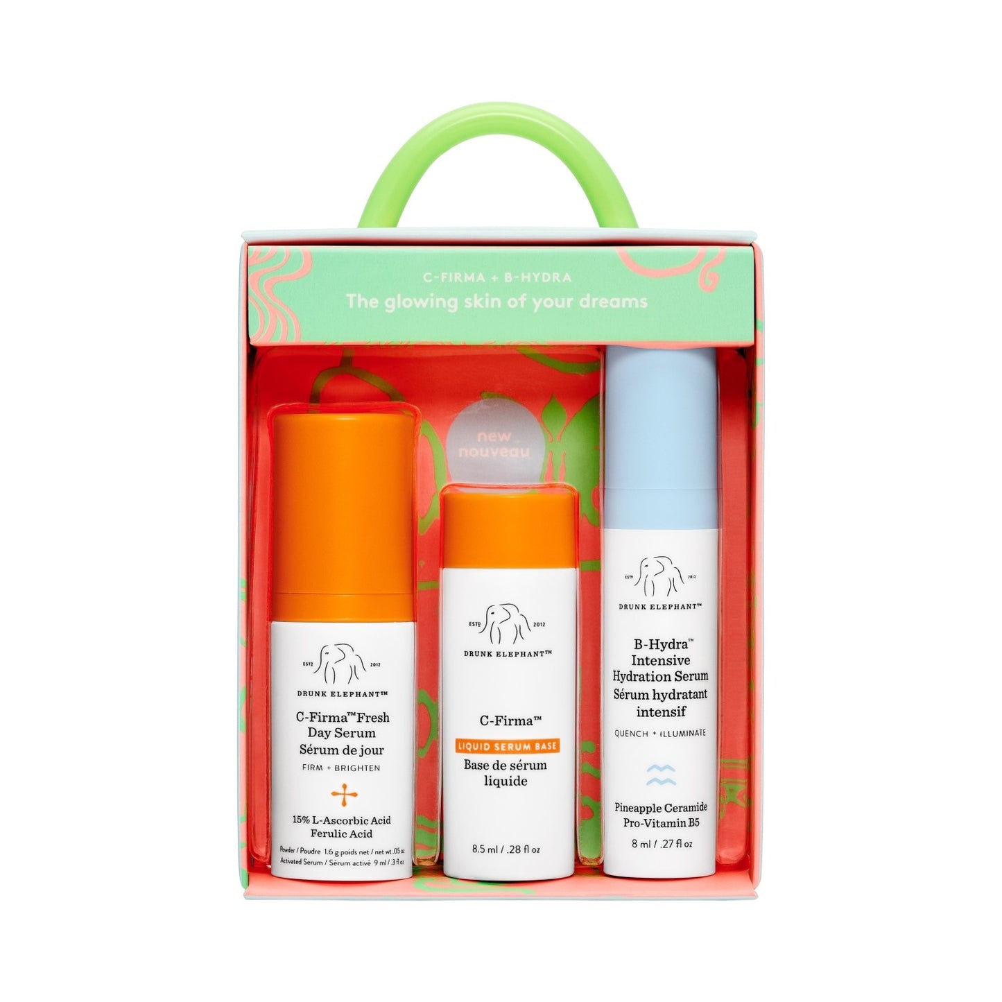 Drunk Elephant Day Dream Vitamin C + Hydratation Serum Duo 2.0