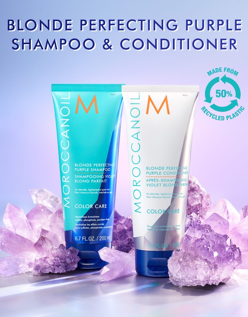 Moroccanoil Blonde Perfecting Purple Conditioner